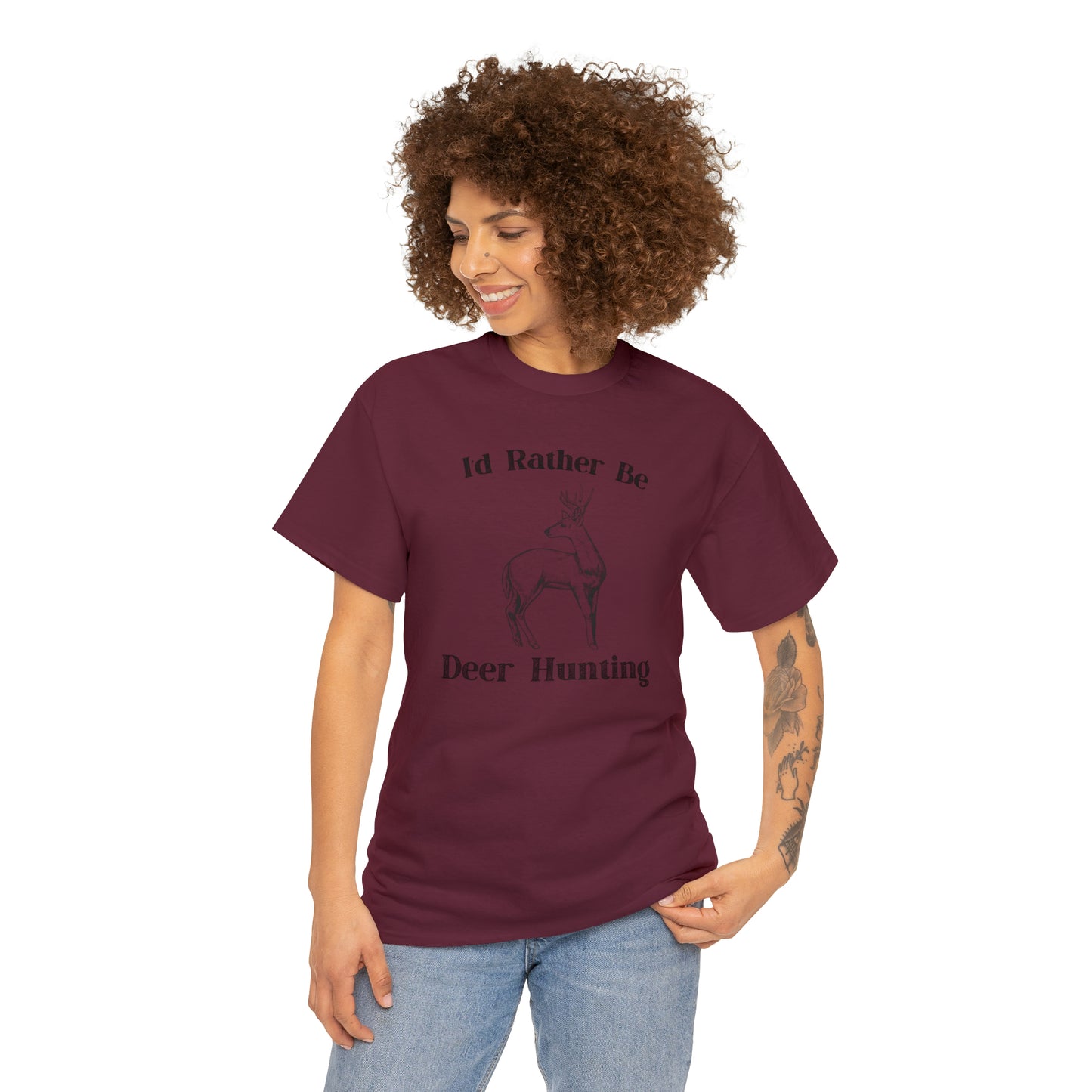 "I'd Rather Be Hunting" T-Shirt - Weave Got Gifts - Unique Gifts You Won’t Find Anywhere Else!