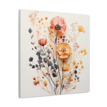 "Watercolor Flowers" Wall Art - Weave Got Gifts - Unique Gifts You Won’t Find Anywhere Else!