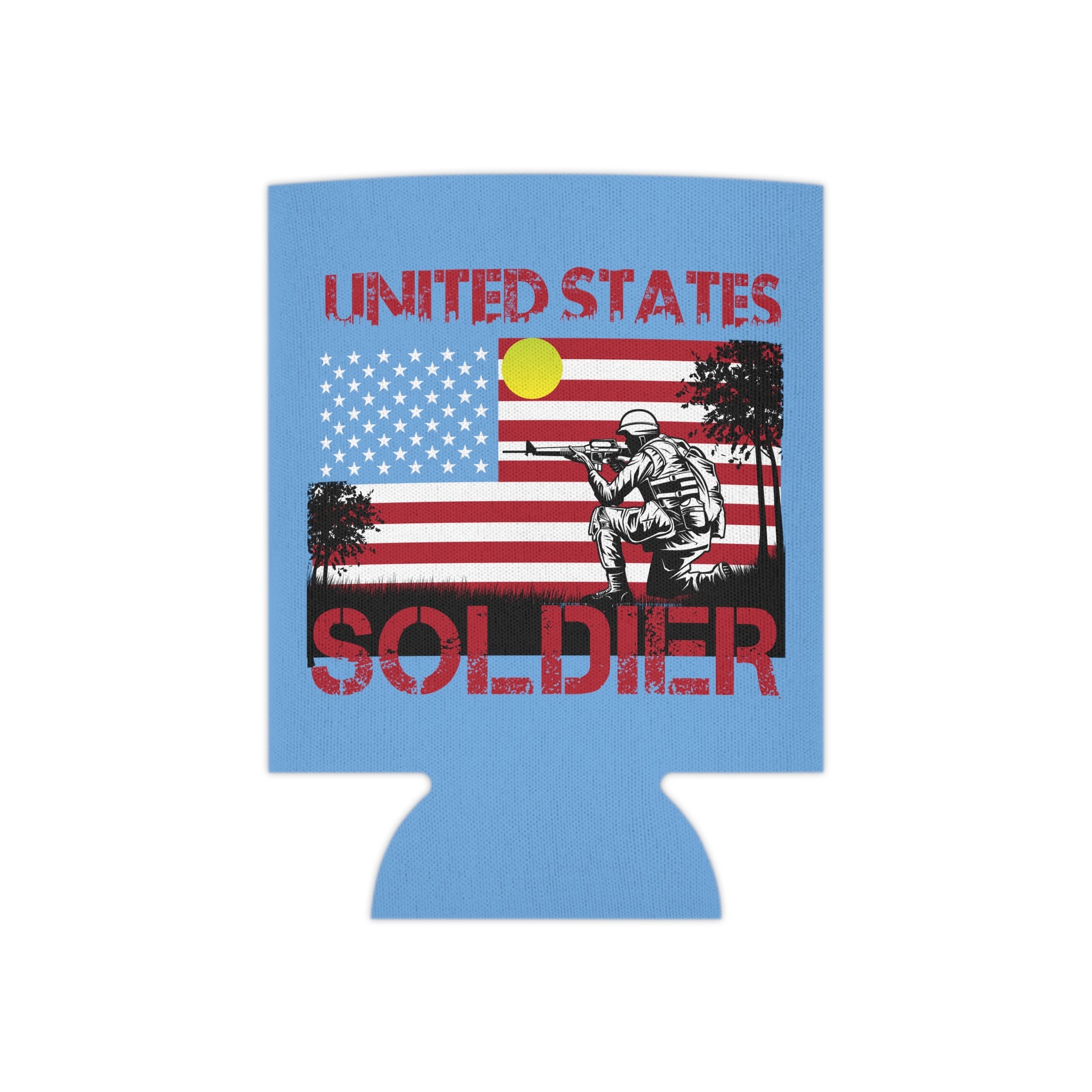 "United States Soldier" Can Cooler - Weave Got Gifts - Unique Gifts You Won’t Find Anywhere Else!