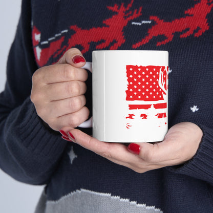 "American Deer" Coffee Mug - Weave Got Gifts - Unique Gifts You Won’t Find Anywhere Else!