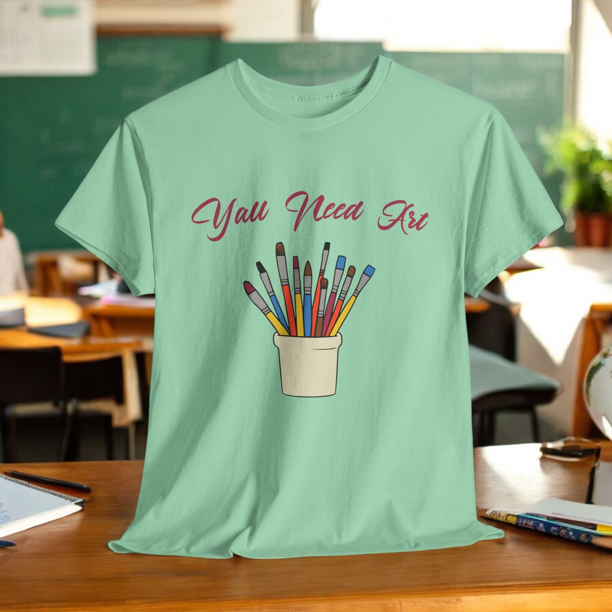 Y’all Need Art Shirt – Fun and Creative T-Shirt for Art Teachers

