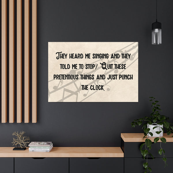 "Custom Lyrics" Wall Art - Weave Got Gifts - Unique Gifts You Won’t Find Anywhere Else!