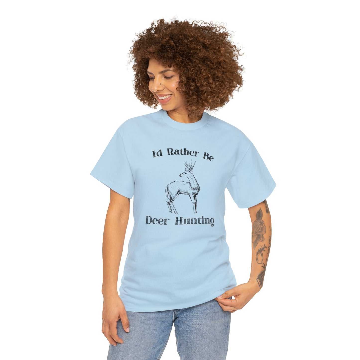 "I'd Rather Be Hunting" T-Shirt - Weave Got Gifts - Unique Gifts You Won’t Find Anywhere Else!