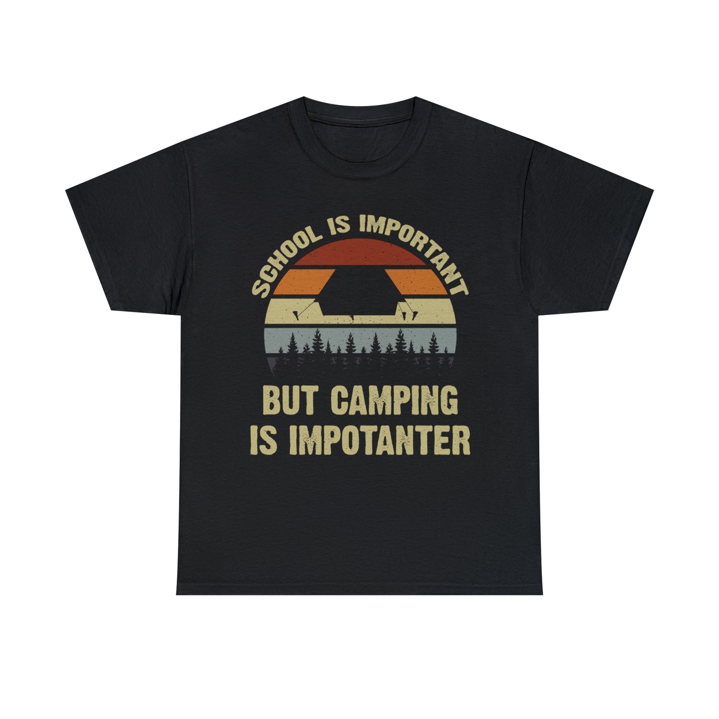 "Camping Is Importanter" T-Shirt - Weave Got Gifts - Unique Gifts You Won’t Find Anywhere Else!