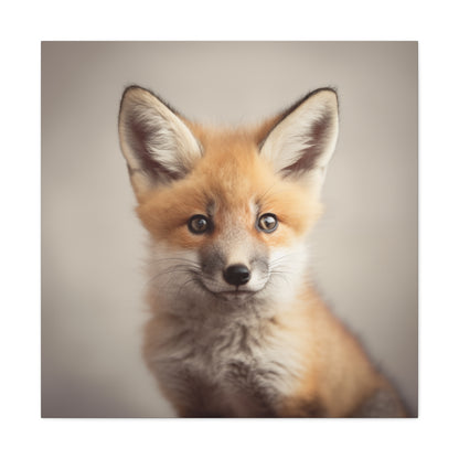 High-Quality Fox Art Canvas Print