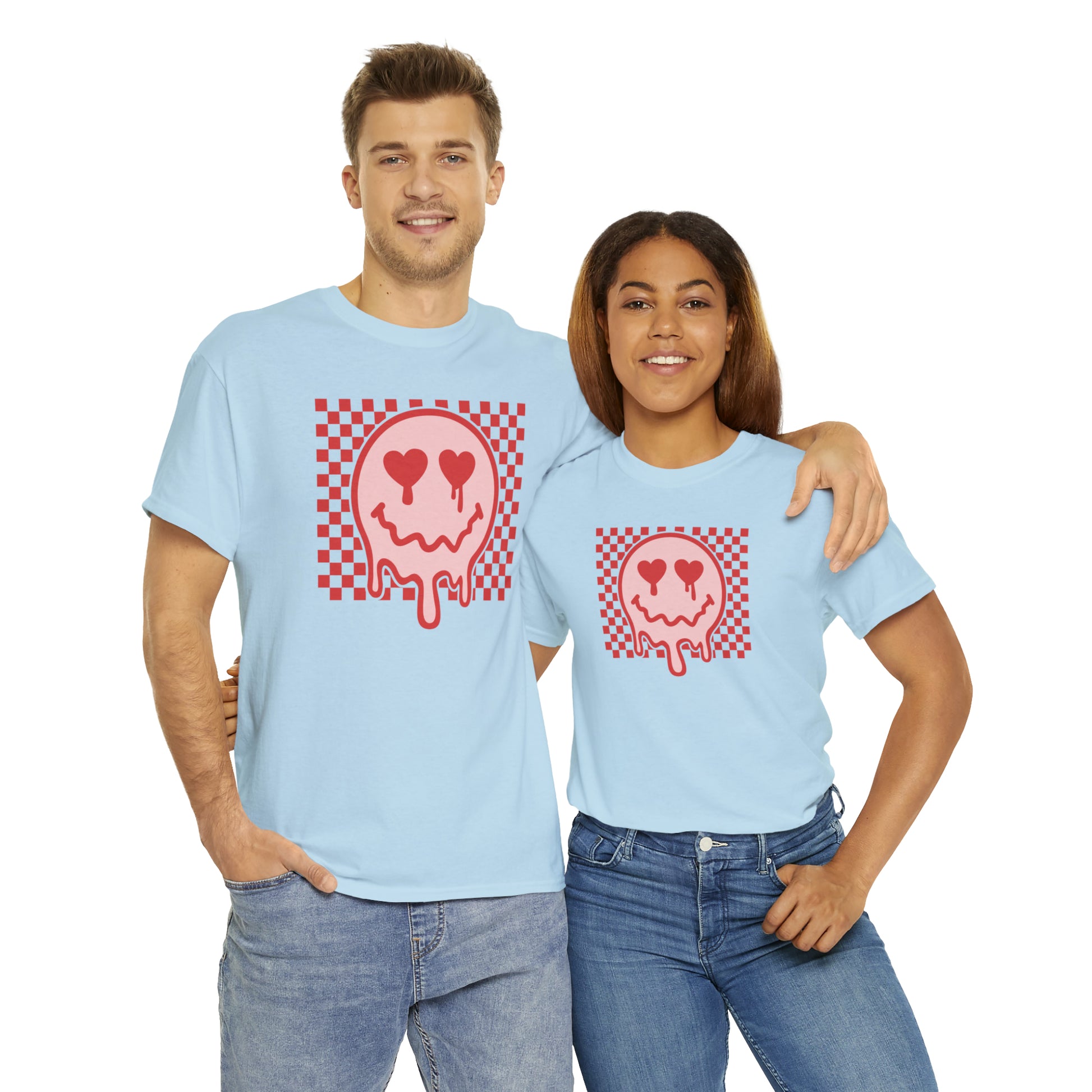 "Y2K Smiley Face" T-Shirt - Weave Got Gifts - Unique Gifts You Won’t Find Anywhere Else!