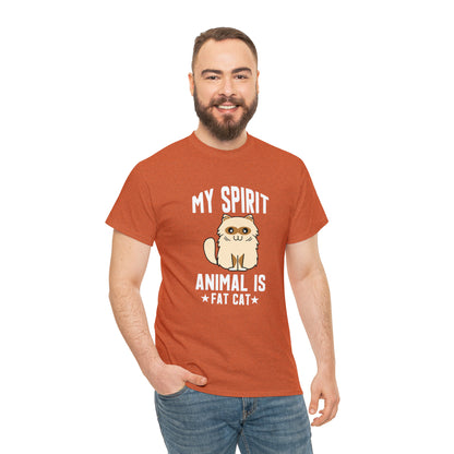 "Fat Cat Spirit Animal" T-Shirt - Weave Got Gifts - Unique Gifts You Won’t Find Anywhere Else!