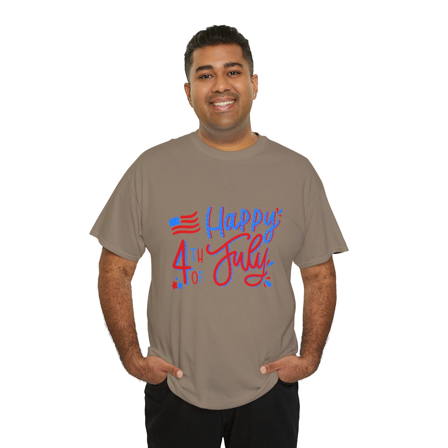 "Happy 4th Of July" T-Shirt - Weave Got Gifts - Unique Gifts You Won’t Find Anywhere Else!