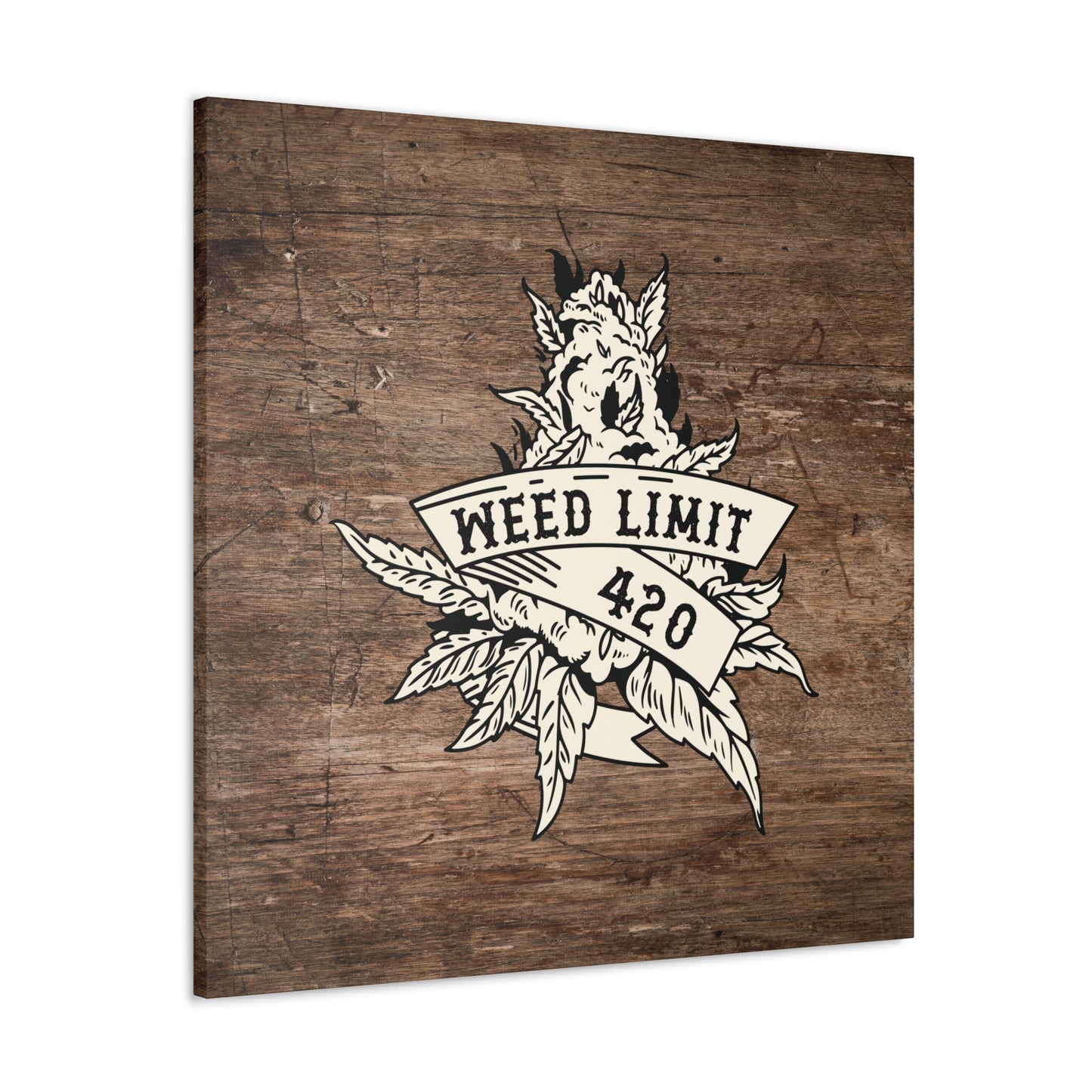 "Weed Limit 420" Wall Art - Weave Got Gifts - Unique Gifts You Won’t Find Anywhere Else!