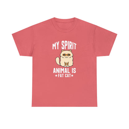 "Fat Cat Spirit Animal" T-Shirt - Weave Got Gifts - Unique Gifts You Won’t Find Anywhere Else!