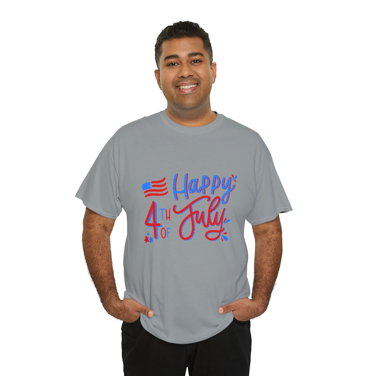 "Happy 4th Of July" T-Shirt - Weave Got Gifts - Unique Gifts You Won’t Find Anywhere Else!