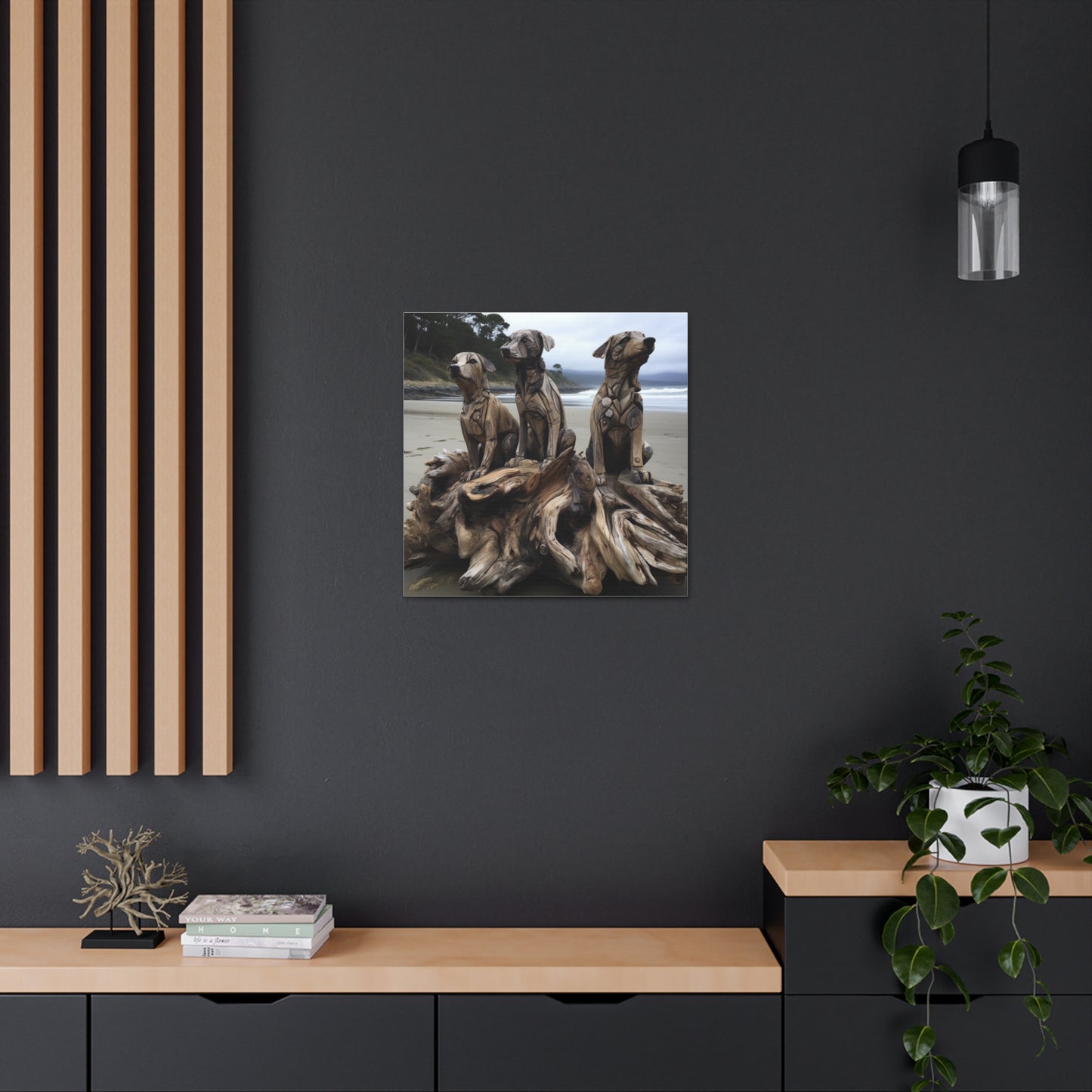 "Driftwood Dogs" Wall Art - Weave Got Gifts - Unique Gifts You Won’t Find Anywhere Else!