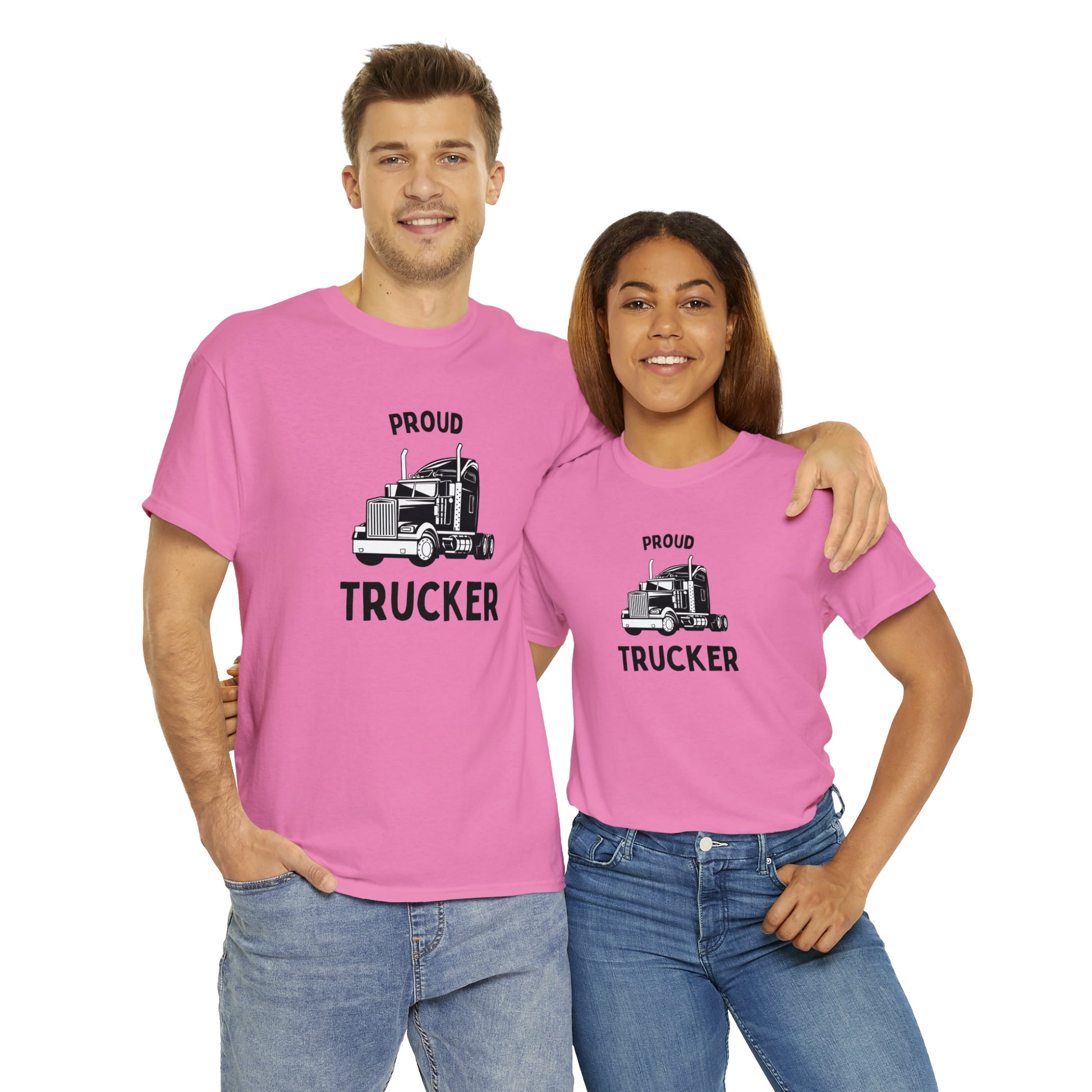 "Proud Trucker" T-Shirt - Weave Got Gifts - Unique Gifts You Won’t Find Anywhere Else!