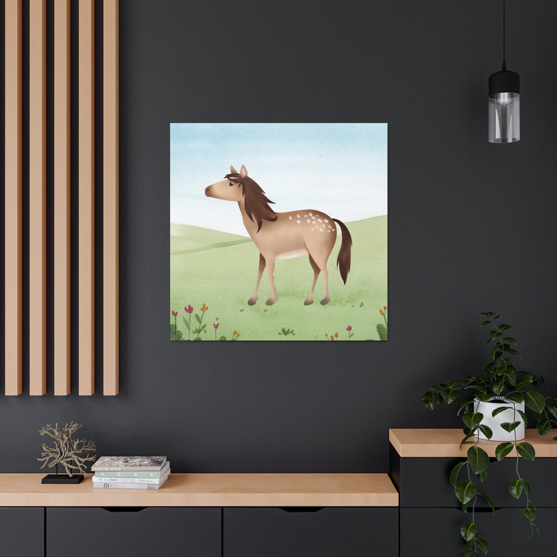 "Farm Horse" Kids Wall Art - Weave Got Gifts - Unique Gifts You Won’t Find Anywhere Else!