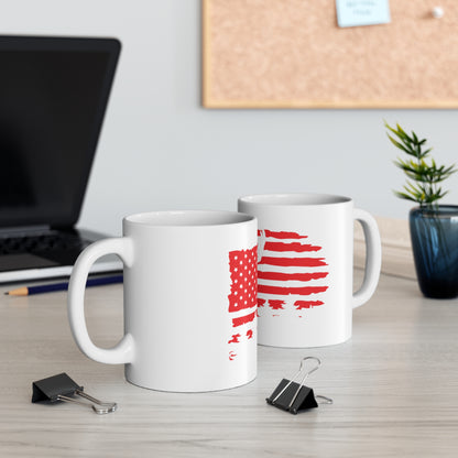 "American Deer" Coffee Mug - Weave Got Gifts - Unique Gifts You Won’t Find Anywhere Else!