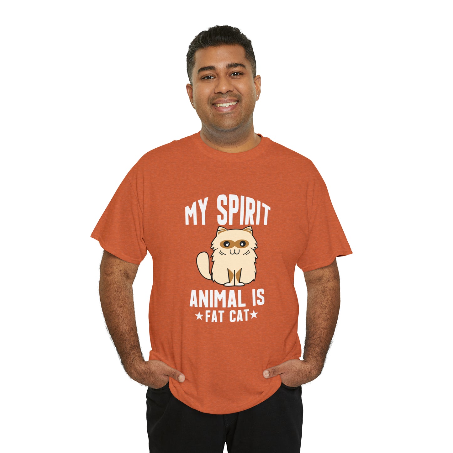 "Fat Cat Spirit Animal" T-Shirt - Weave Got Gifts - Unique Gifts You Won’t Find Anywhere Else!