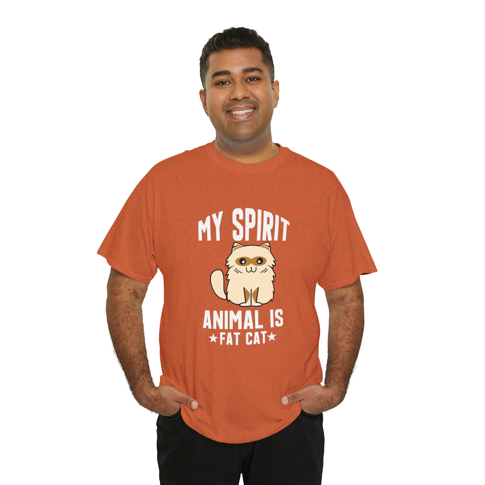 "Fat Cat Spirit Animal" T-Shirt - Weave Got Gifts - Unique Gifts You Won’t Find Anywhere Else!