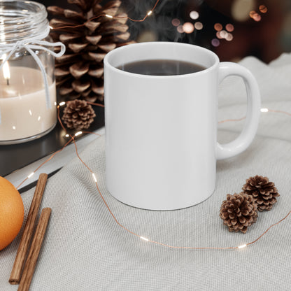 "Express your quirky side with a high-quality ceramic 'I swear a lot' mug."