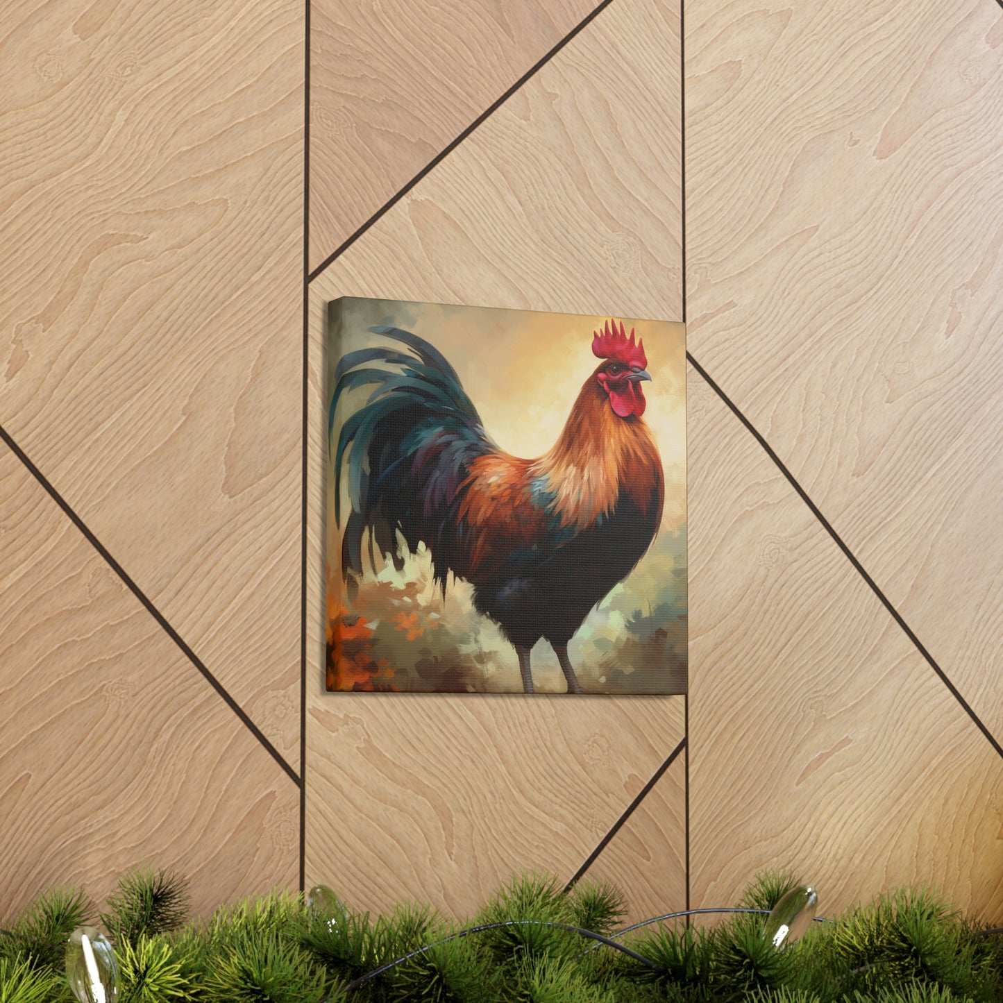 "Farm Rooster" Wall Art - Weave Got Gifts - Unique Gifts You Won’t Find Anywhere Else!