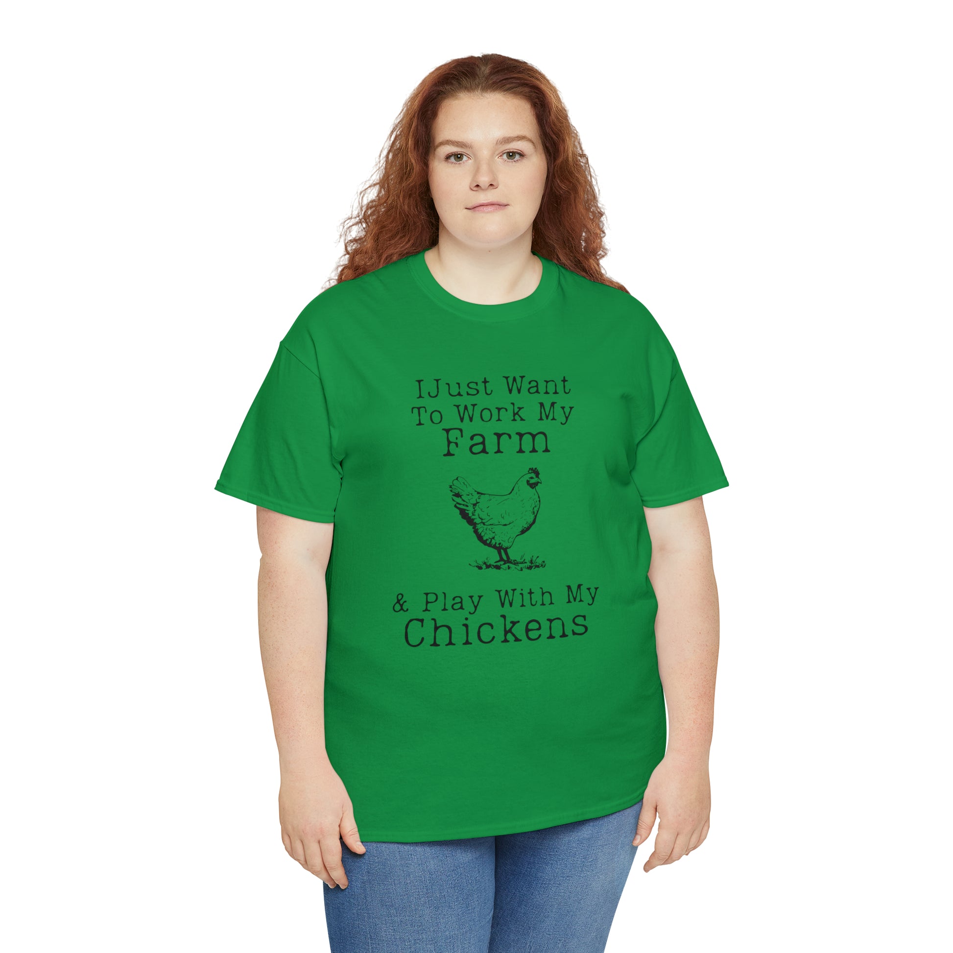 "Farm & Chickens" T-Shirt - Weave Got Gifts - Unique Gifts You Won’t Find Anywhere Else!