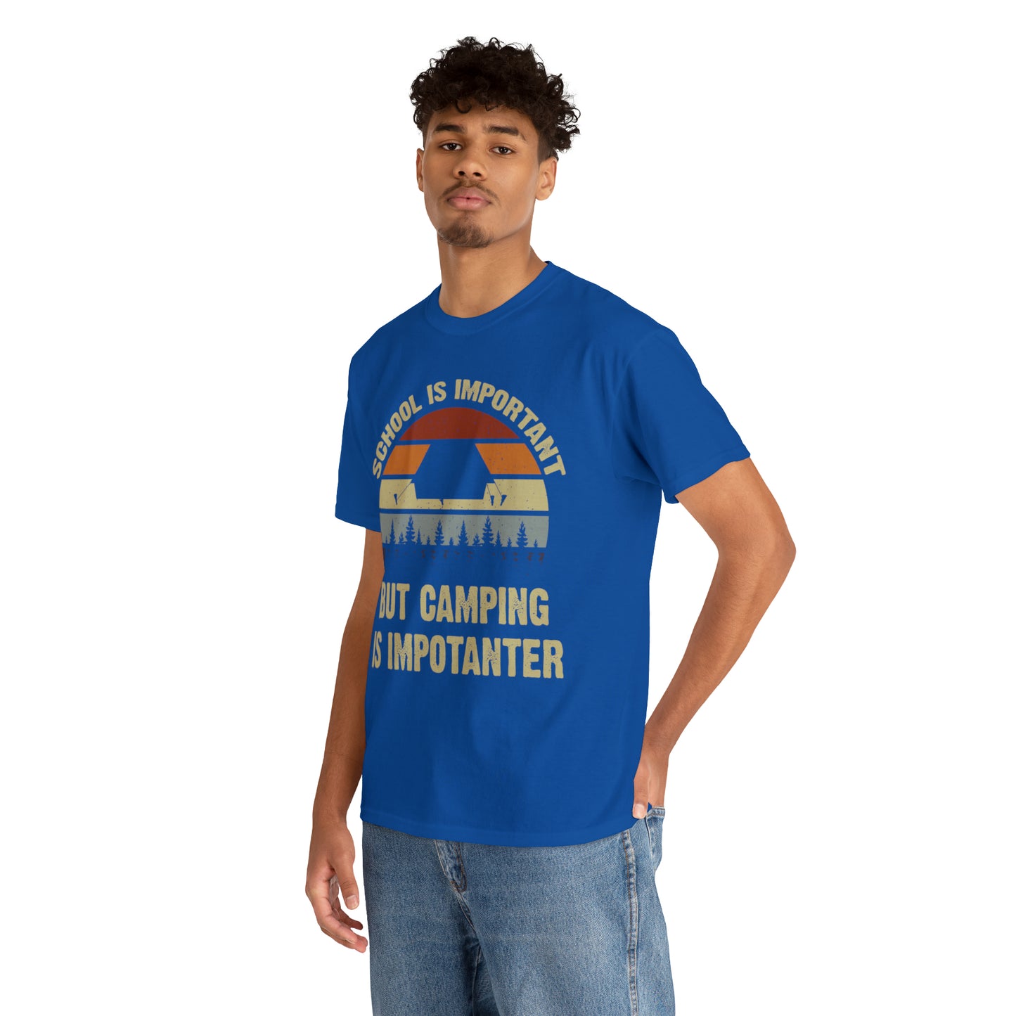 "Camping Is Importanter" T-Shirt - Weave Got Gifts - Unique Gifts You Won’t Find Anywhere Else!