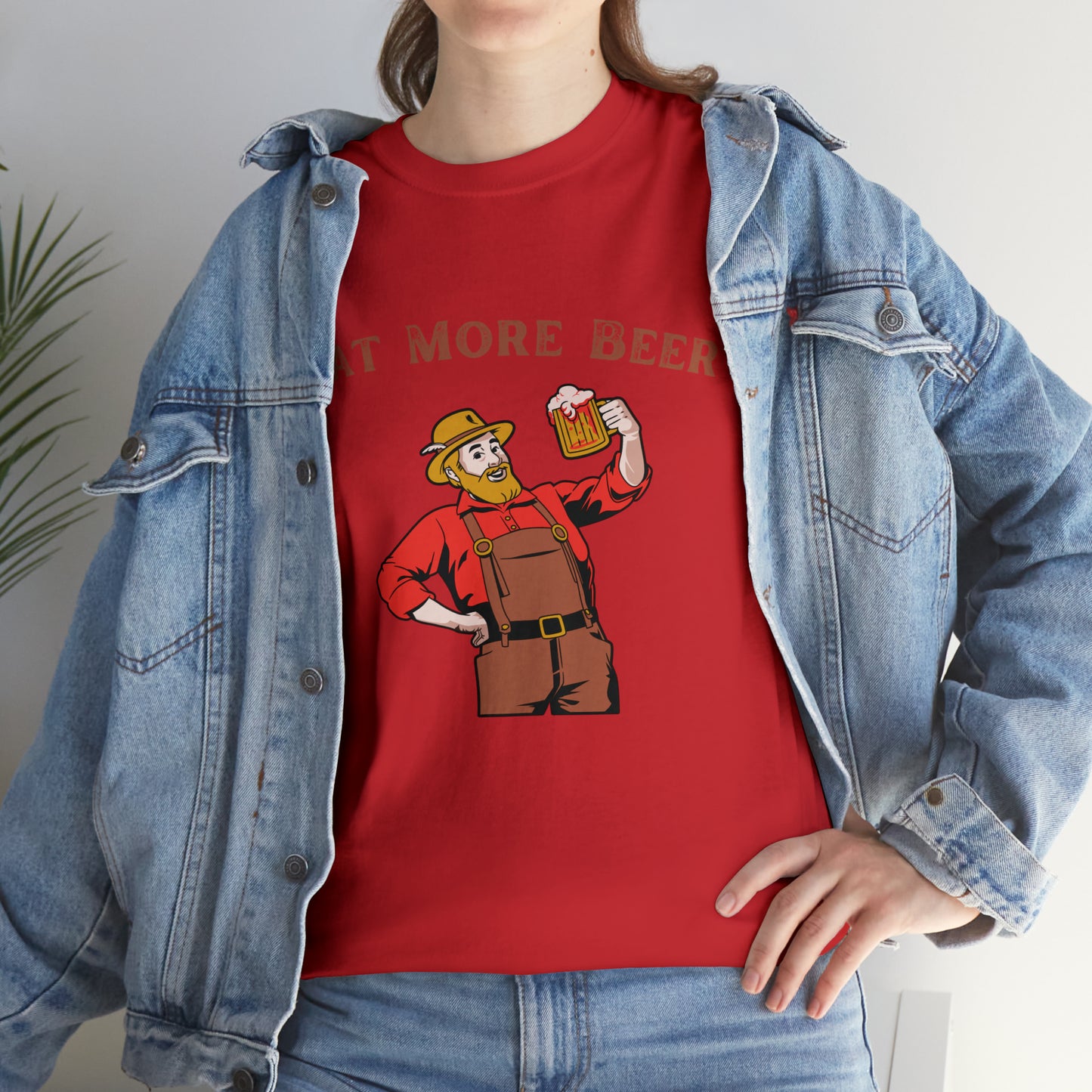 "Eat More Beer" T-Shirt - Weave Got Gifts - Unique Gifts You Won’t Find Anywhere Else!