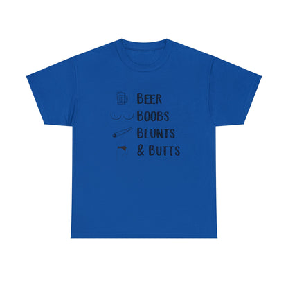 "Beer, Boobs, Blunts & Butts" Rated R T-Shirt - Weave Got Gifts - Unique Gifts You Won’t Find Anywhere Else!