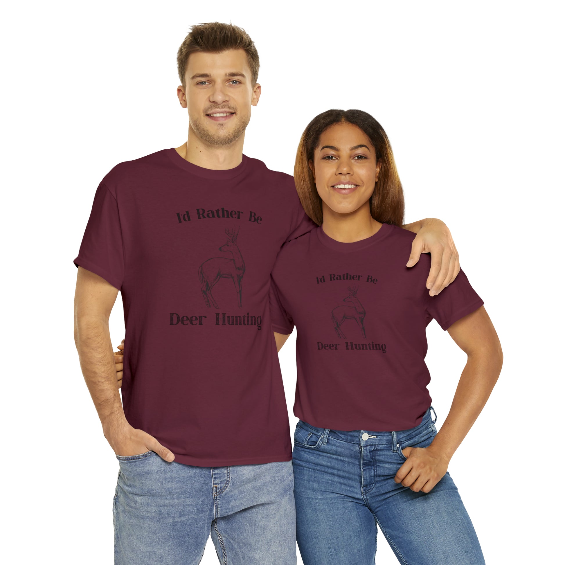 "I'd Rather Be Hunting" T-Shirt - Weave Got Gifts - Unique Gifts You Won’t Find Anywhere Else!