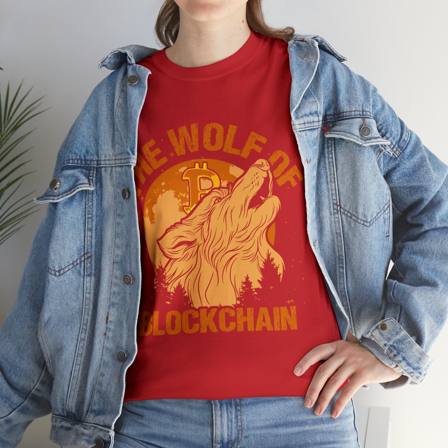 "The Wolf Of Blockchain" T-Shirt - Weave Got Gifts - Unique Gifts You Won’t Find Anywhere Else!