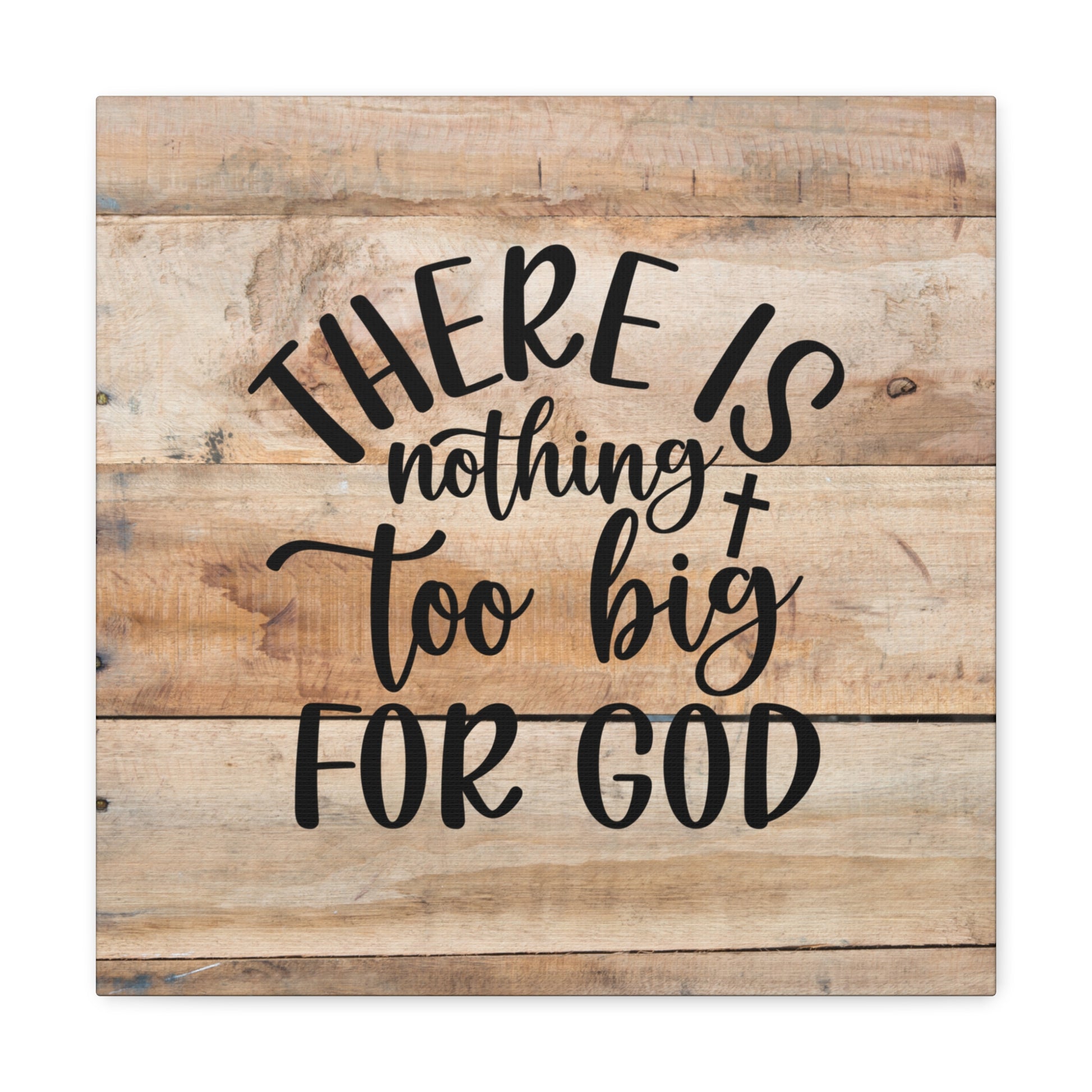 "There Is Nothing Too Big For God" Wall Art - Weave Got Gifts - Unique Gifts You Won’t Find Anywhere Else!