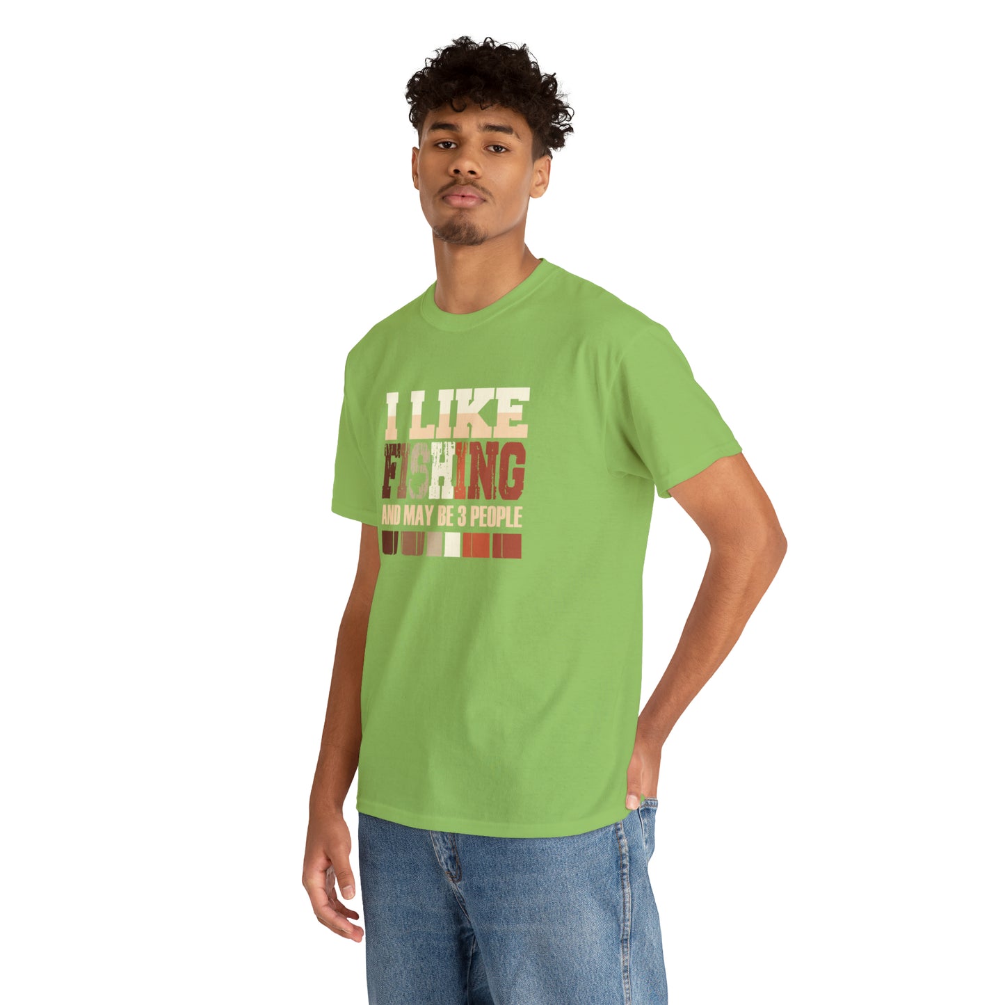 "I Like Fishing & Like 3 People" T-Shirt - Weave Got Gifts - Unique Gifts You Won’t Find Anywhere Else!