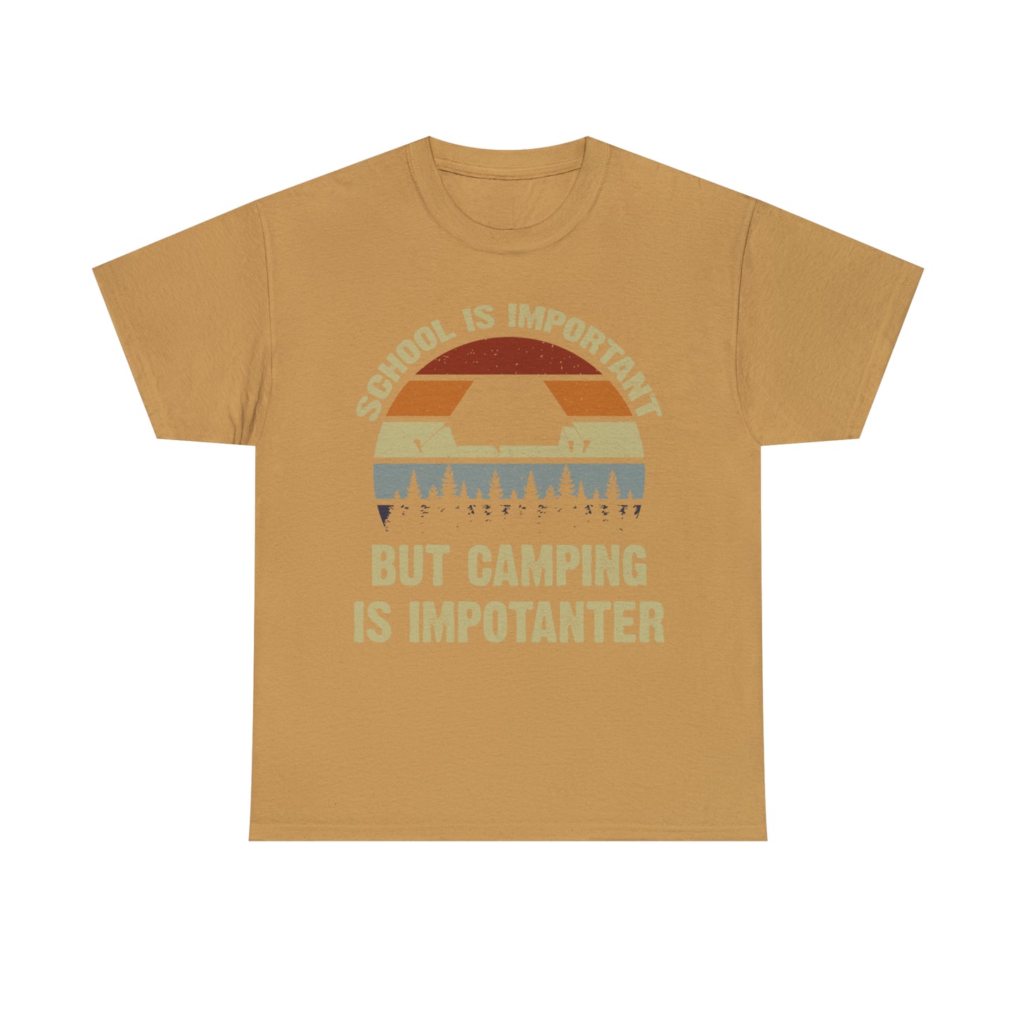 "Camping Is Importanter" T-Shirt - Weave Got Gifts - Unique Gifts You Won’t Find Anywhere Else!