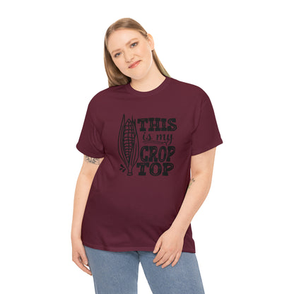 "This Is My Crop Top" T-Shirt - Weave Got Gifts - Unique Gifts You Won’t Find Anywhere Else!