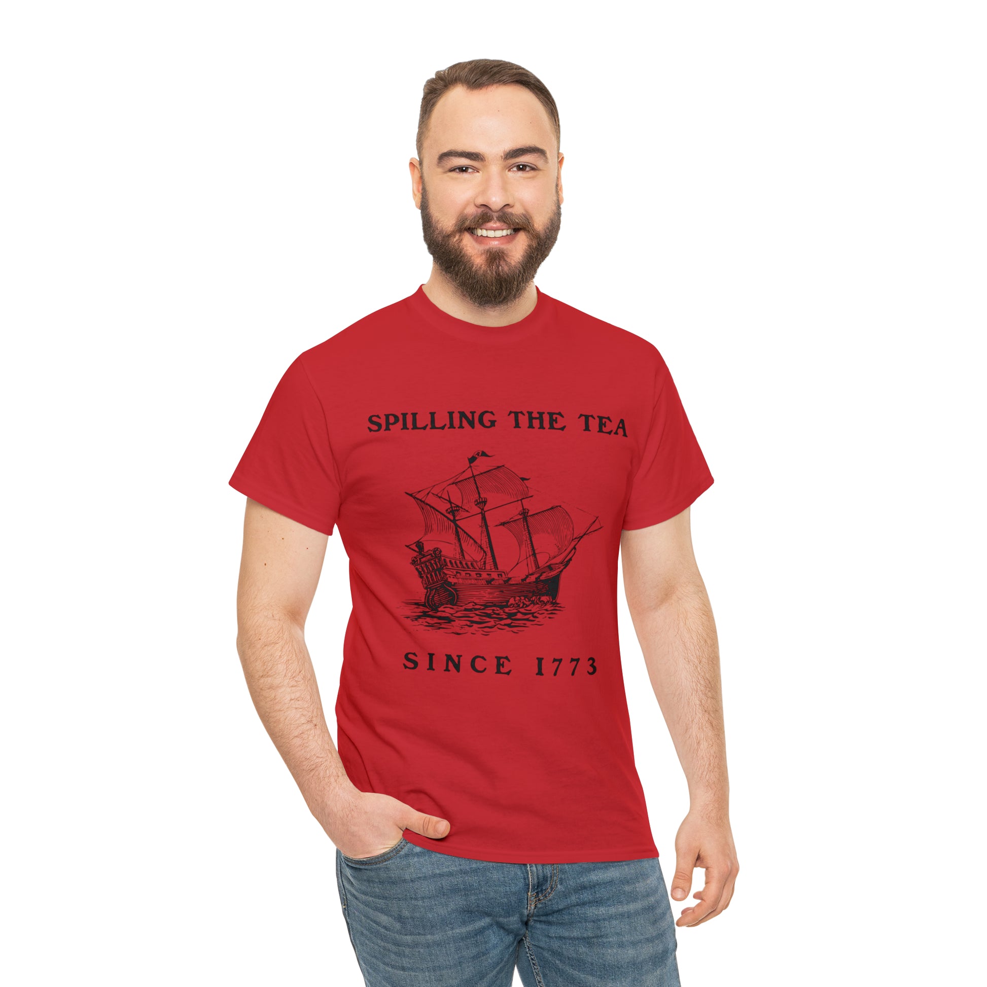 "Spilling The Tea, Since 1773" T-Shirt - Weave Got Gifts - Unique Gifts You Won’t Find Anywhere Else!