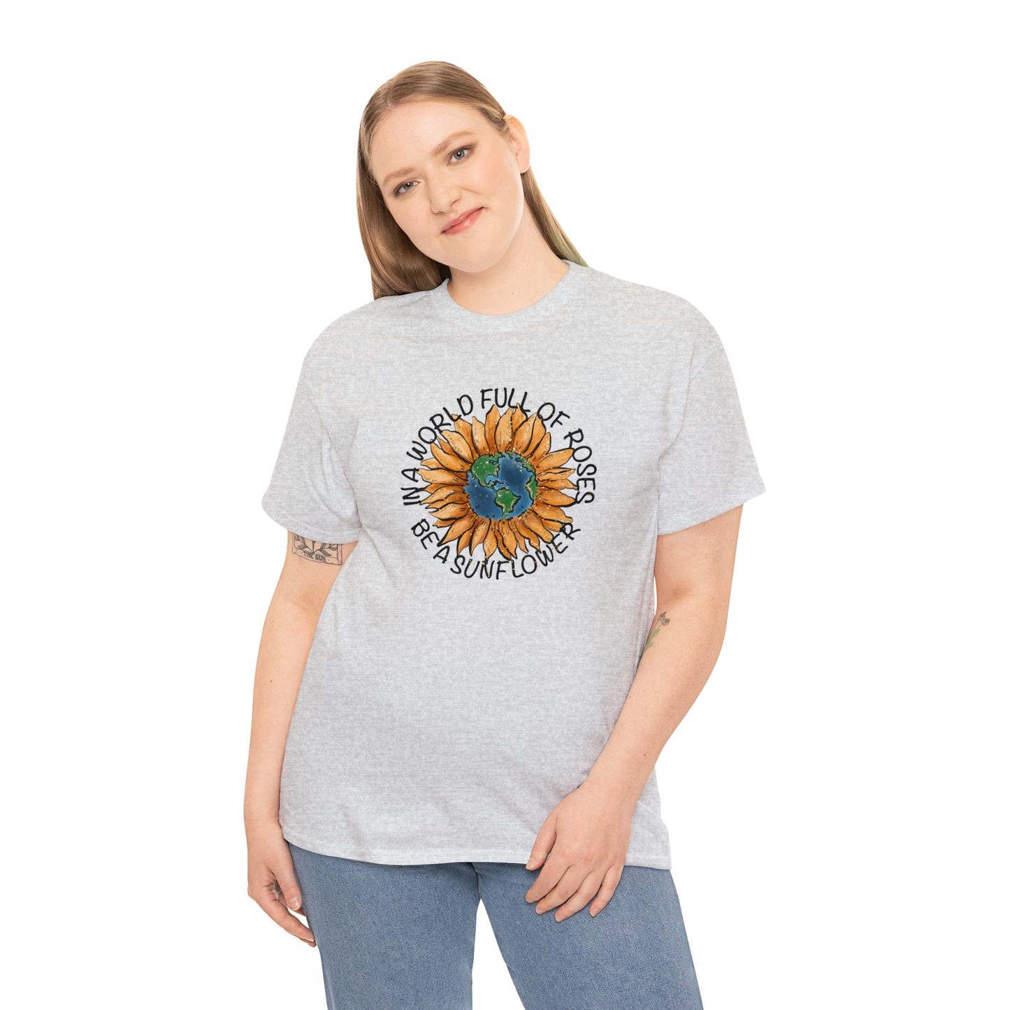 "Be A Sunflower" T-shirt - Weave Got Gifts - Unique Gifts You Won’t Find Anywhere Else!