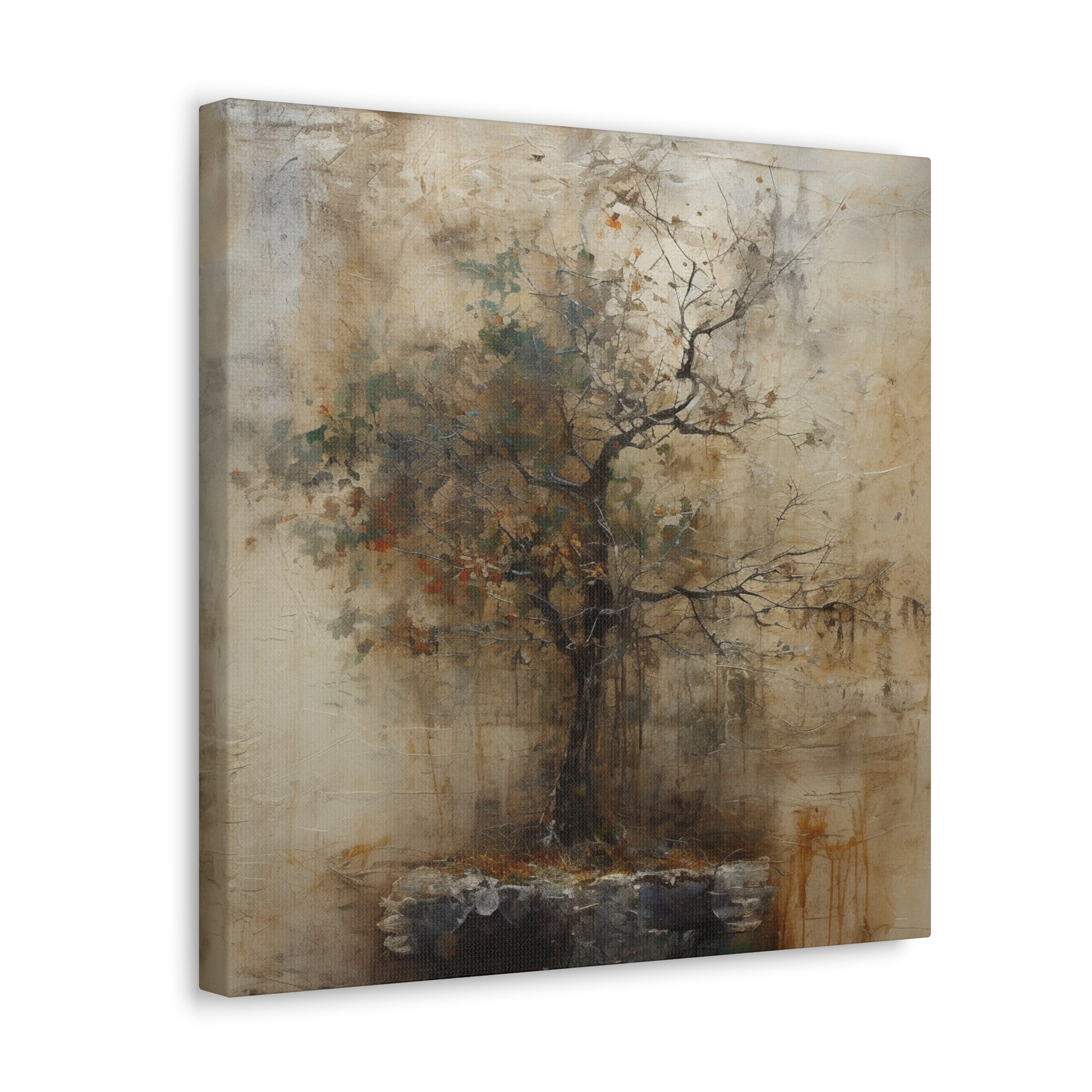 "Wabi Sabi Tree Painting" Wall Art - Weave Got Gifts - Unique Gifts You Won’t Find Anywhere Else!