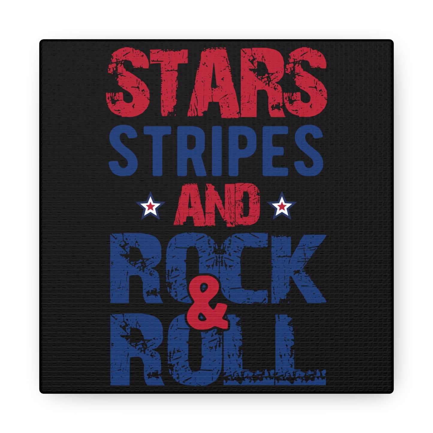 "Stars, Stripes And Rock & Roll" T-Shirt - Weave Got Gifts - Unique Gifts You Won’t Find Anywhere Else!