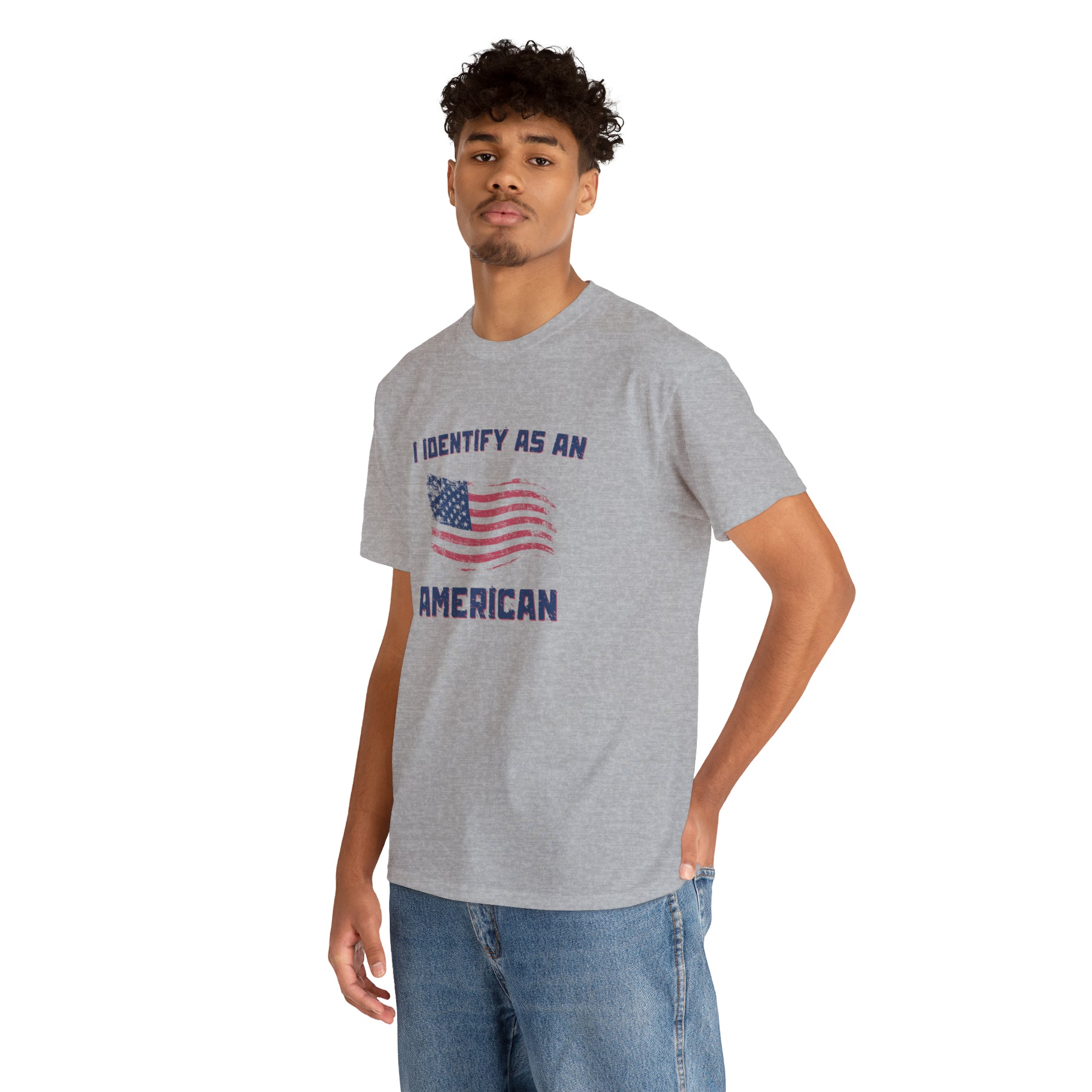 "I Identify As An American" T-Shirt - Weave Got Gifts - Unique Gifts You Won’t Find Anywhere Else!