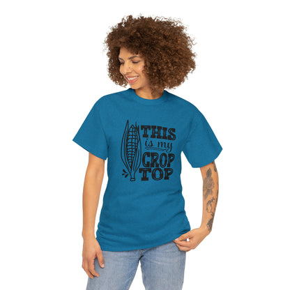 "This Is My Crop Top" T-Shirt - Weave Got Gifts - Unique Gifts You Won’t Find Anywhere Else!