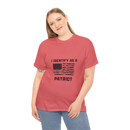 'I Identify As A Patriot" T-Shirt - Weave Got Gifts - Unique Gifts You Won’t Find Anywhere Else!