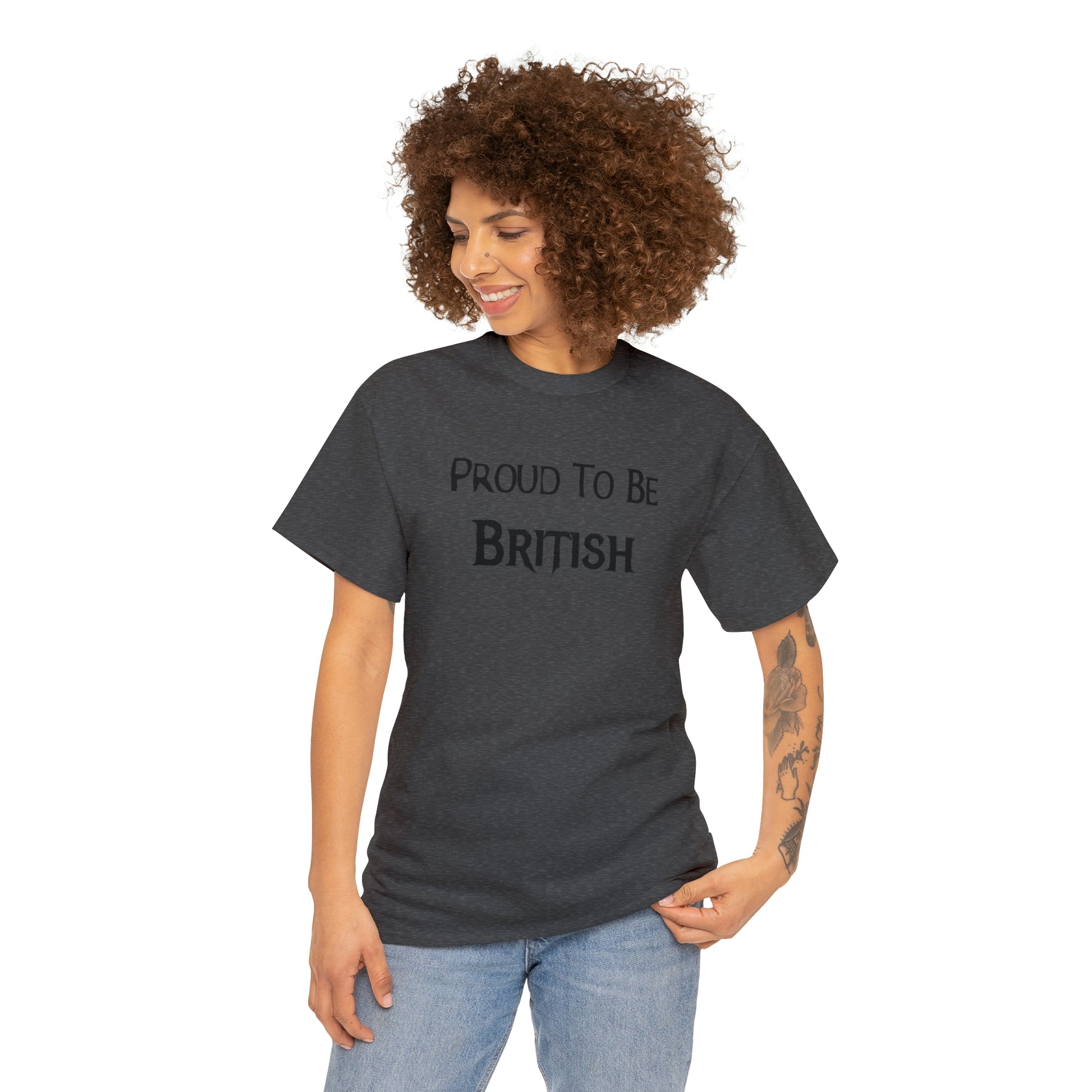 "Proud To Be British" T-Shirt - Weave Got Gifts - Unique Gifts You Won’t Find Anywhere Else!