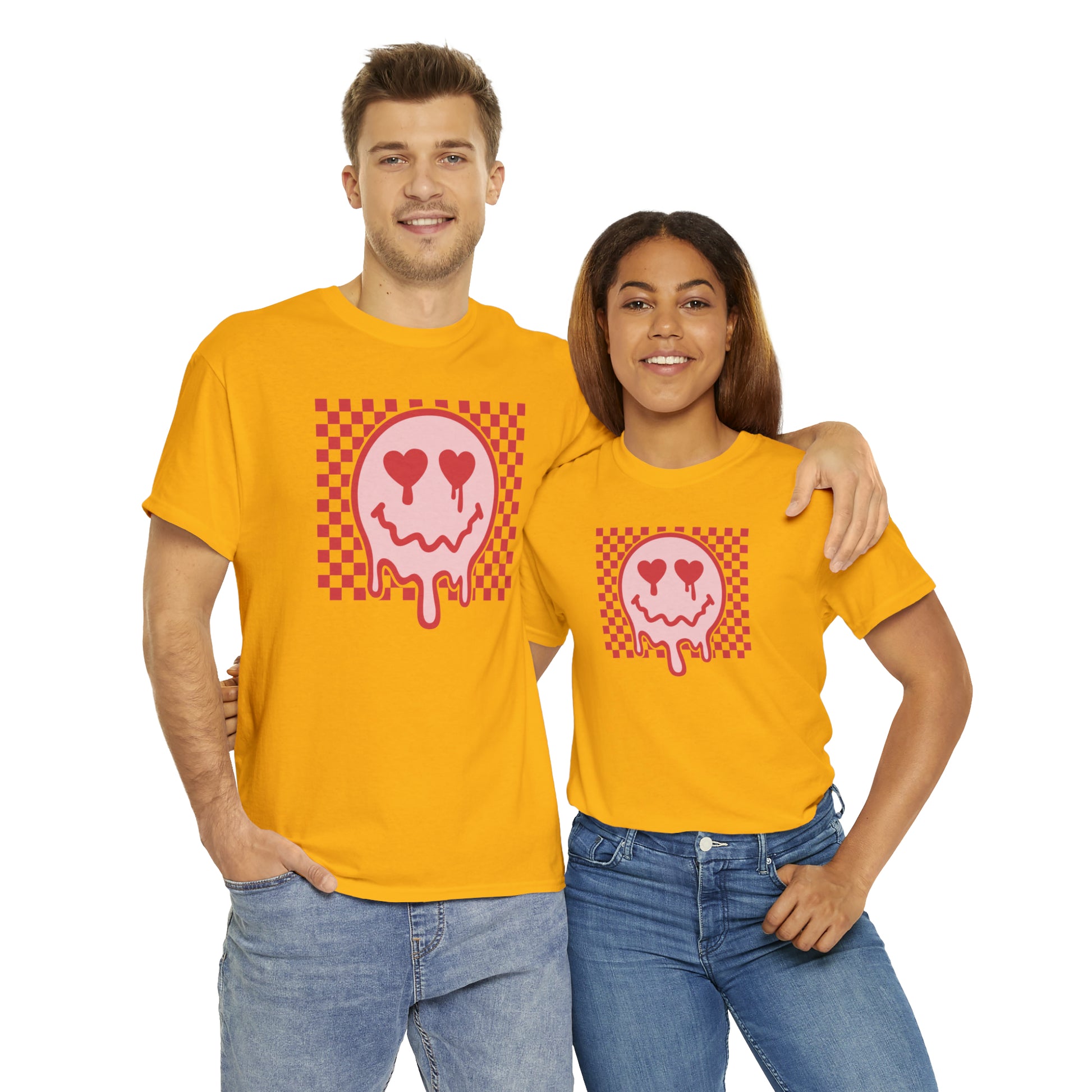 "Y2K Smiley Face" T-Shirt - Weave Got Gifts - Unique Gifts You Won’t Find Anywhere Else!