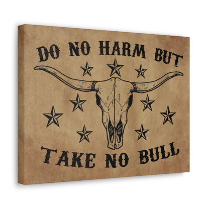 "Do No Harm But Take No Bull" Wall Art - Weave Got Gifts - Unique Gifts You Won’t Find Anywhere Else!