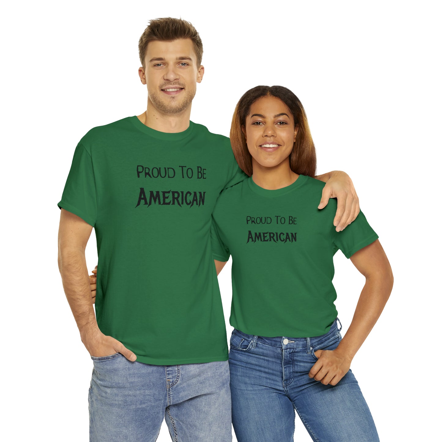 "Proud To Be American" T-Shirt - Weave Got Gifts - Unique Gifts You Won’t Find Anywhere Else!