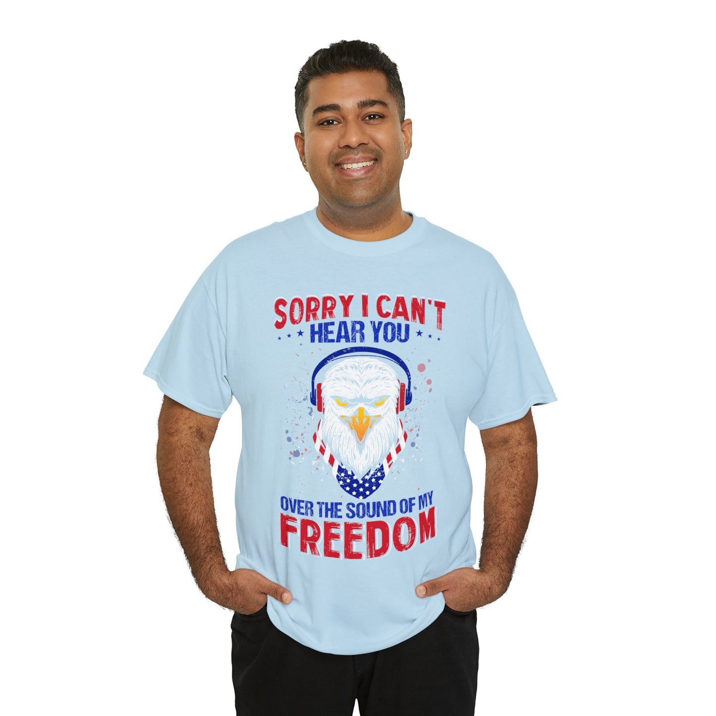 "Can't Hear You Over The Sound Of My Freedom" T-Shirt - Weave Got Gifts - Unique Gifts You Won’t Find Anywhere Else!