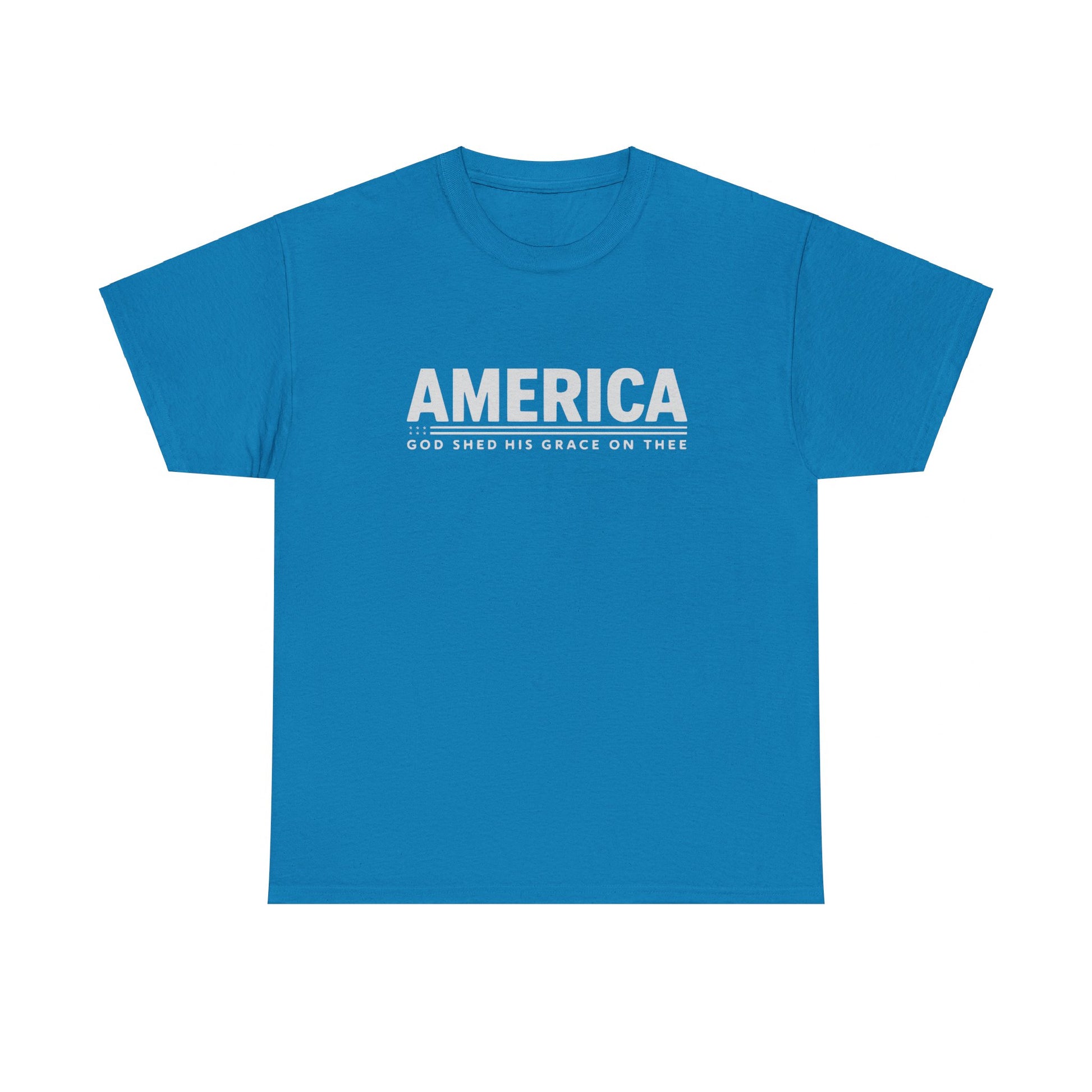 Christian American t-shirt with patriotic message
