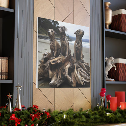 "Driftwood Dogs" Wall Art - Weave Got Gifts - Unique Gifts You Won’t Find Anywhere Else!