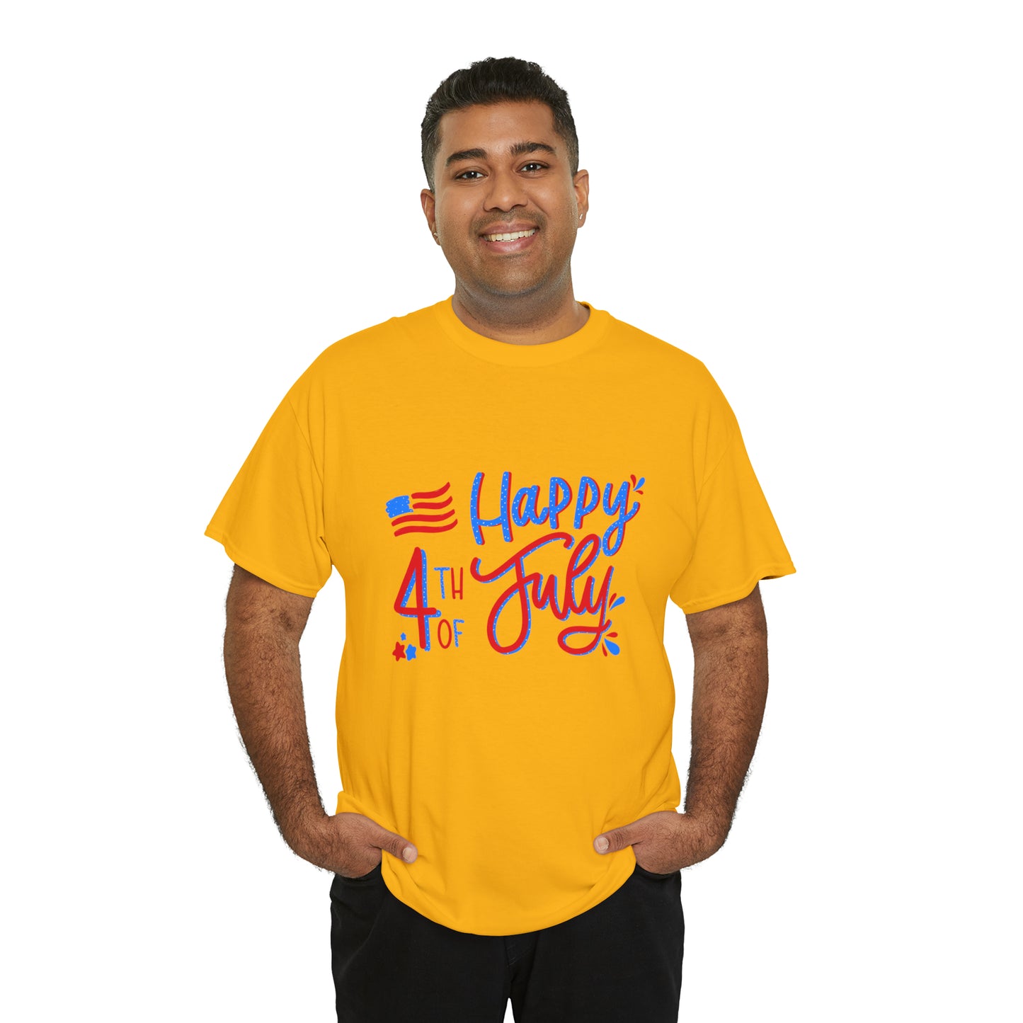 "Happy 4th Of July" T-Shirt - Weave Got Gifts - Unique Gifts You Won’t Find Anywhere Else!