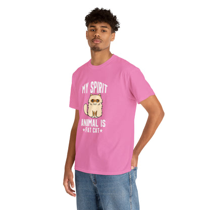 "Fat Cat Spirit Animal" T-Shirt - Weave Got Gifts - Unique Gifts You Won’t Find Anywhere Else!