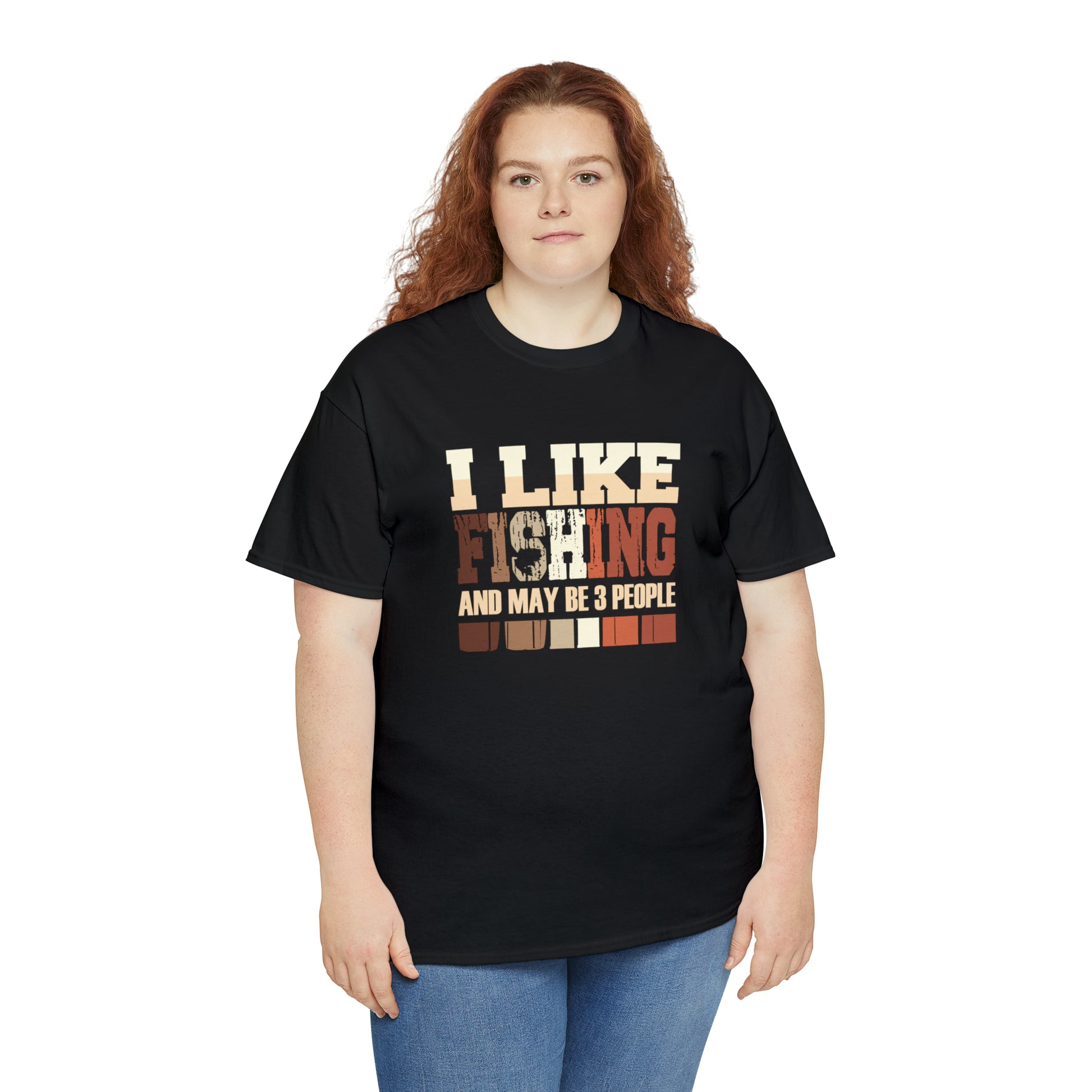 "I Like Fishing & Like 3 People" T-Shirt - Weave Got Gifts - Unique Gifts You Won’t Find Anywhere Else!